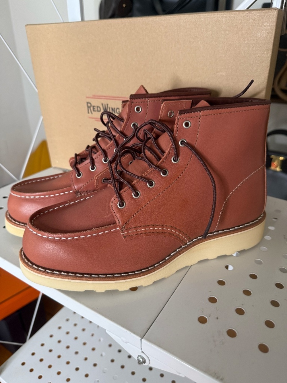 Red Wing Women's Moc Boot New Leather 6-Inch Classic